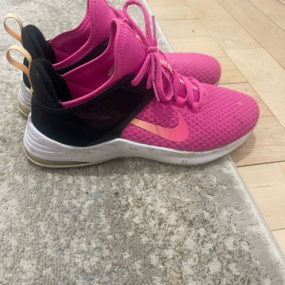 Nike Fuchsia and Black Running Shoes
